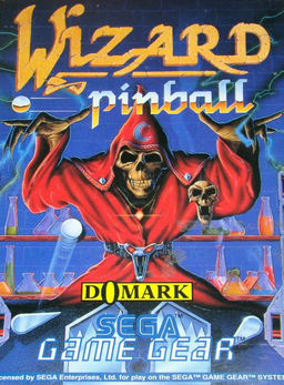 Wizard Pinball box art for Sega Game Gear